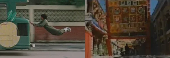 Jackie Chan Stunt-Szenen