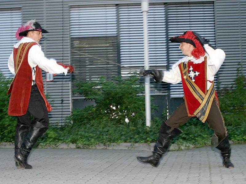 Fechtszene